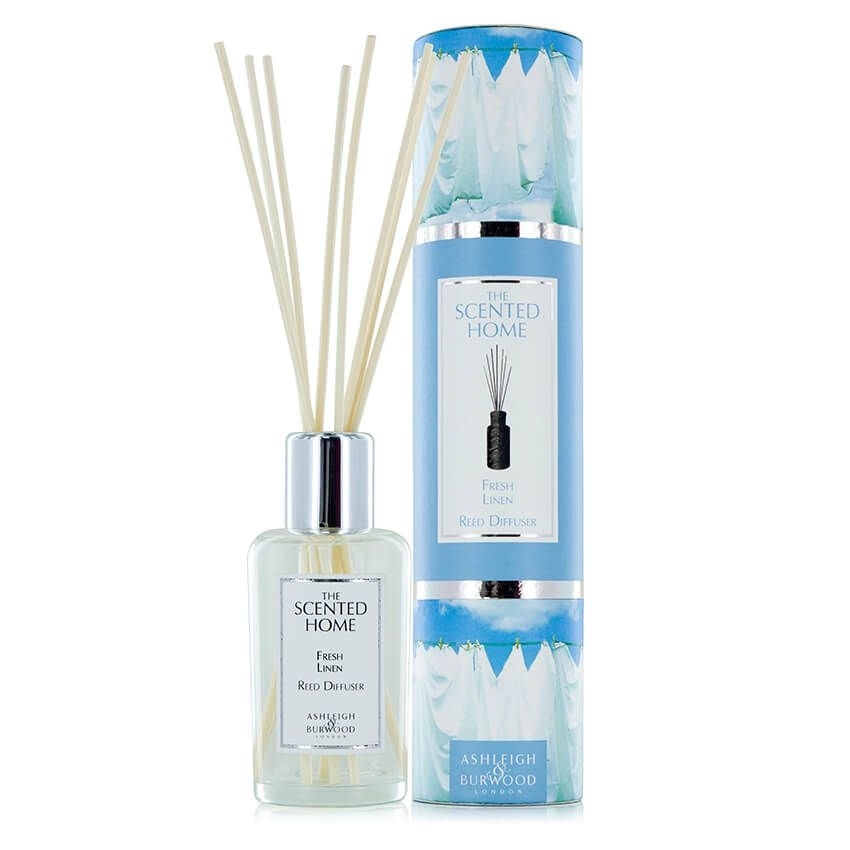 Fresh Linen 150ml Reed Diffuser The scented home Ashleigh & Burwood