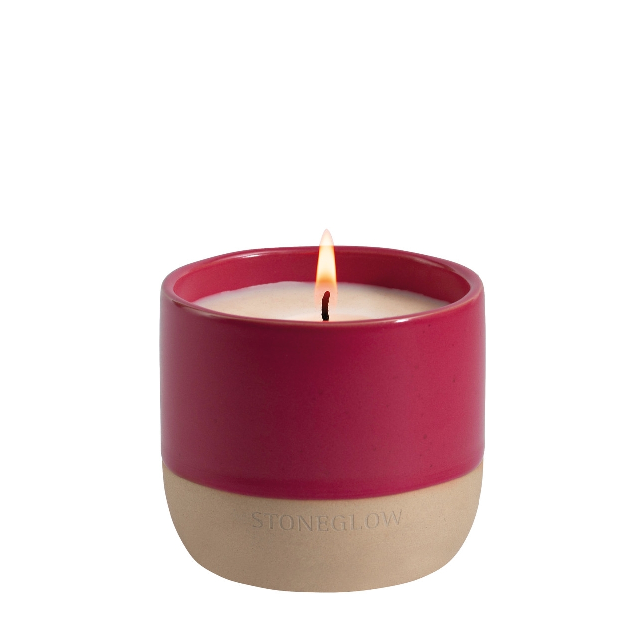 Fire - Red Pepper & Cardamom Elements Duftende Sojawachs-Keramik-Kerze Becher