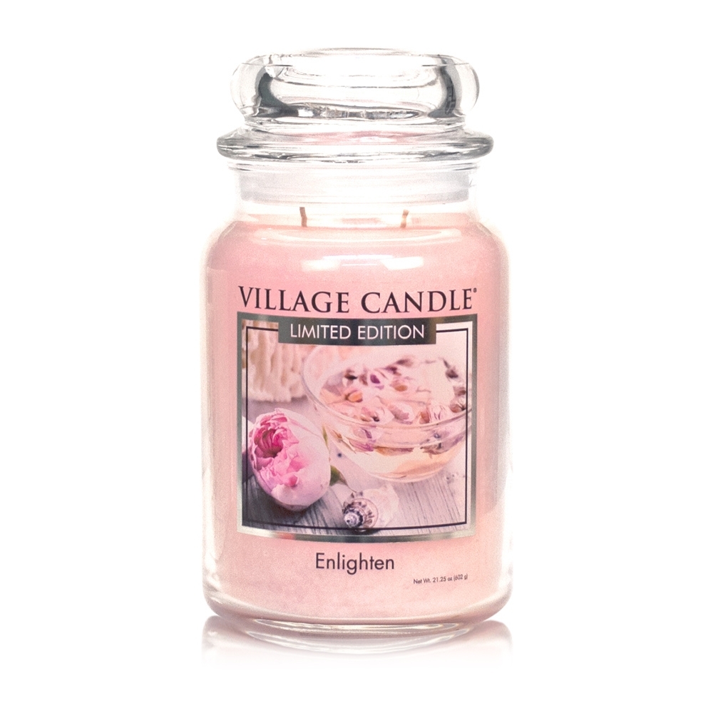 Enlighten 26 oz LE Glas (2-Docht) Spa Collection