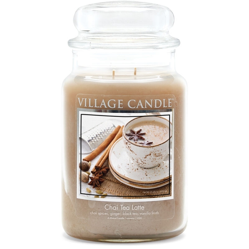 Chai Tea Latte 26 oz Glas (2-Docht)