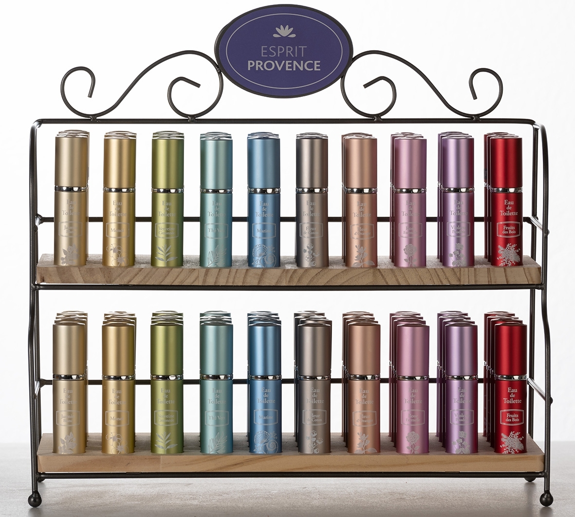 Taschen-Eau de Toilette Display 6x10 Sorten Esprit Provence