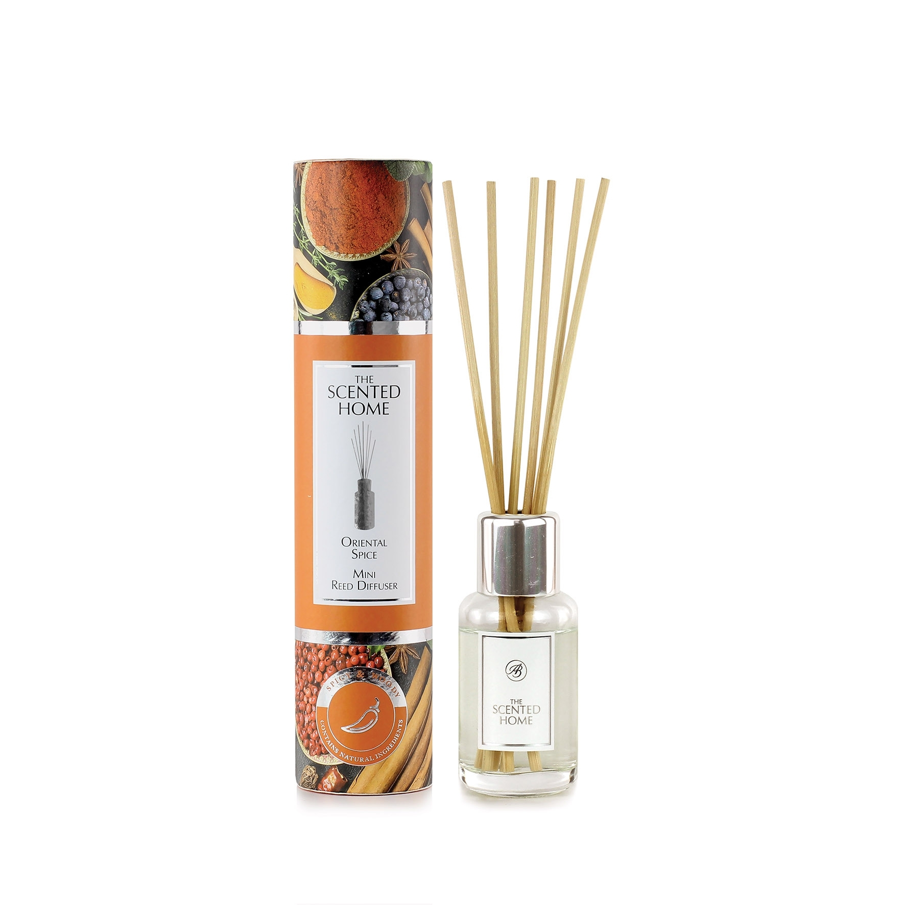 Oriental Spice 50ml Reed Diffuser edle Verpackung Ashleigh Burwood