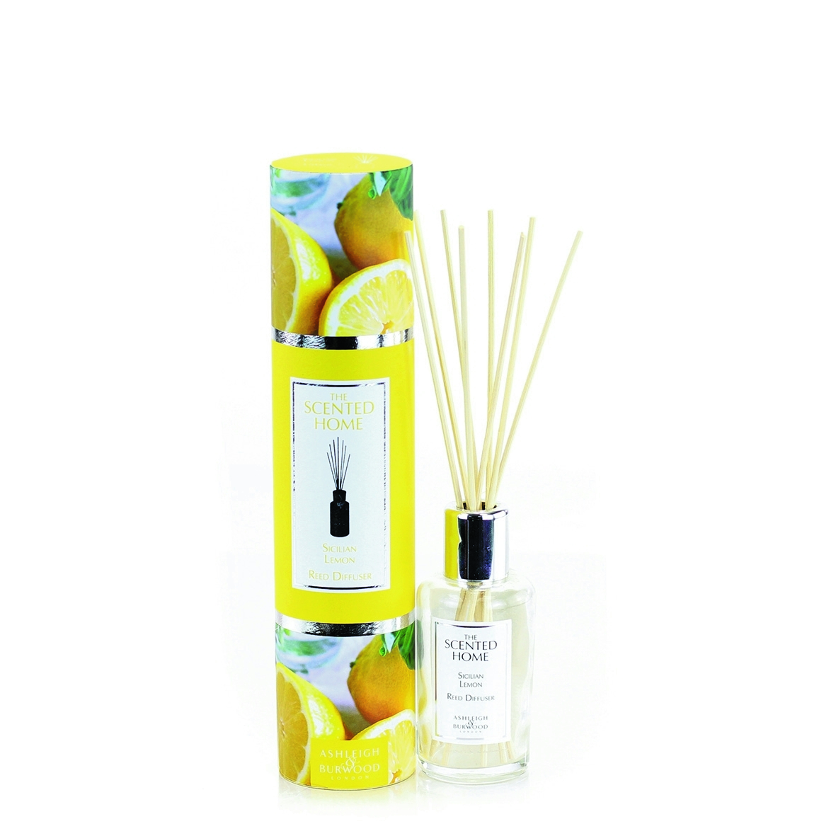Sicilian Lemon 150ml Reed Diffuser The scented Home Ashleigh & Burwood