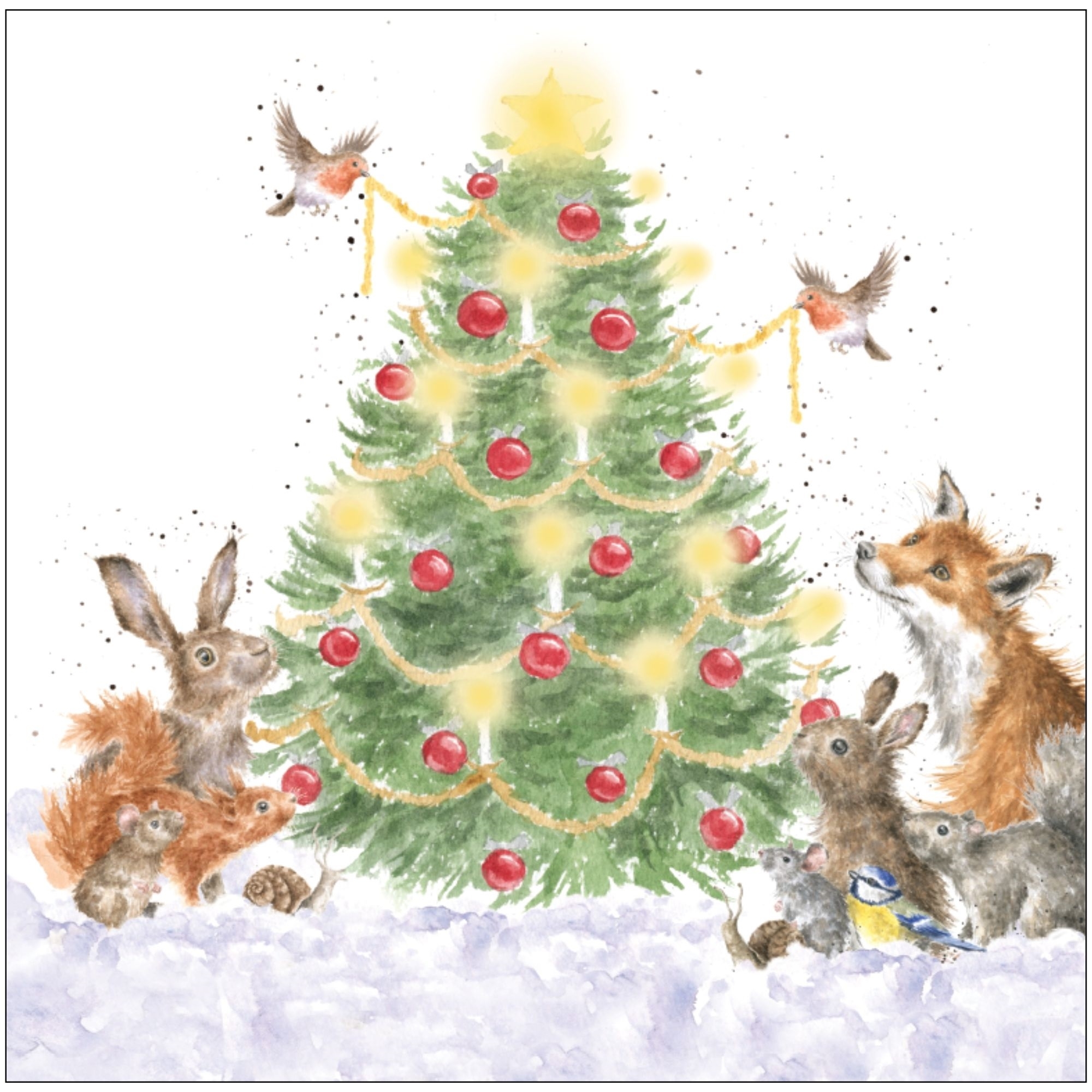 Weihnachten Duftsachet Hannah Dale Edition LAROMA SUISSE 12x12cm
