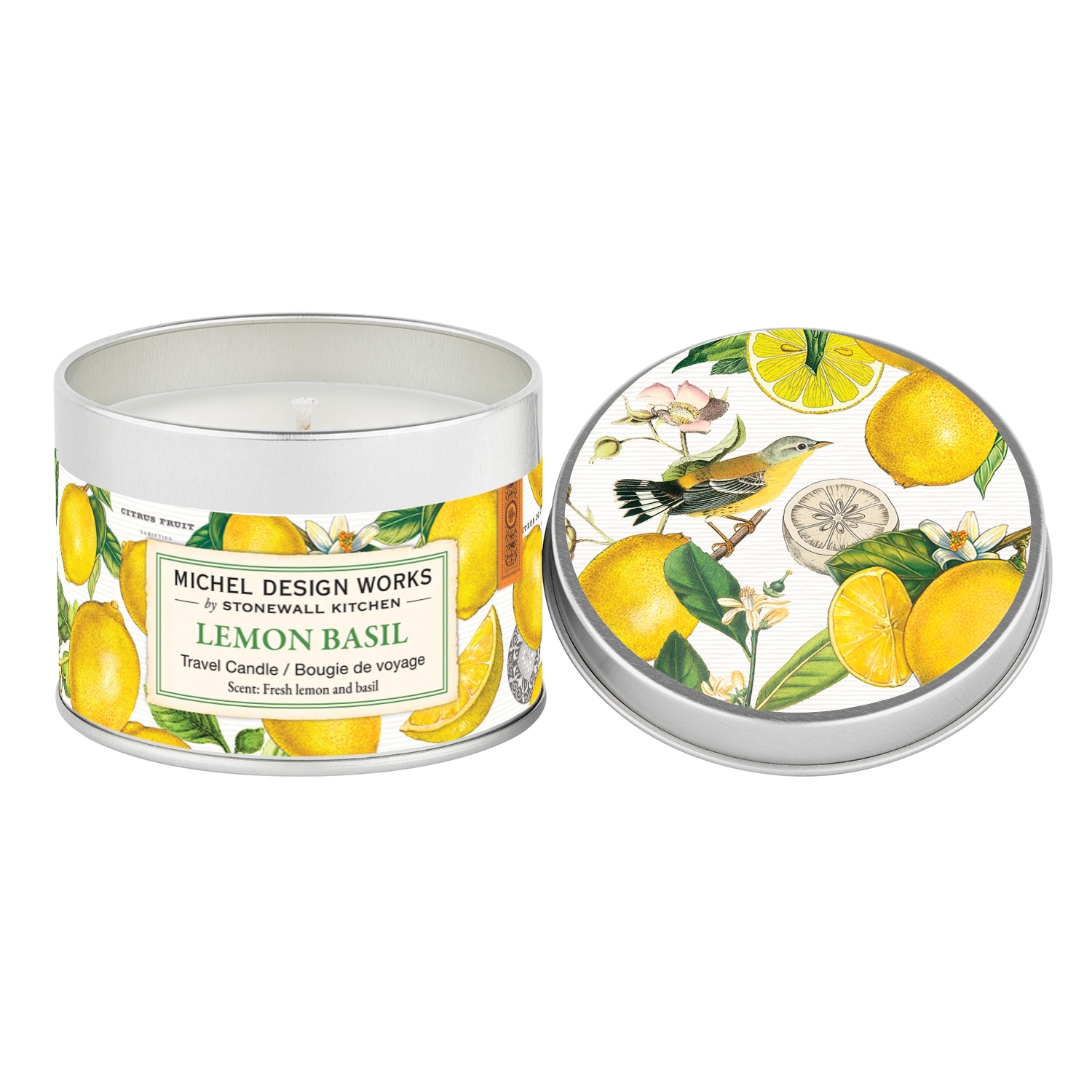 Lemon Basil Dosenkerze 5.47oz Michel Design Works