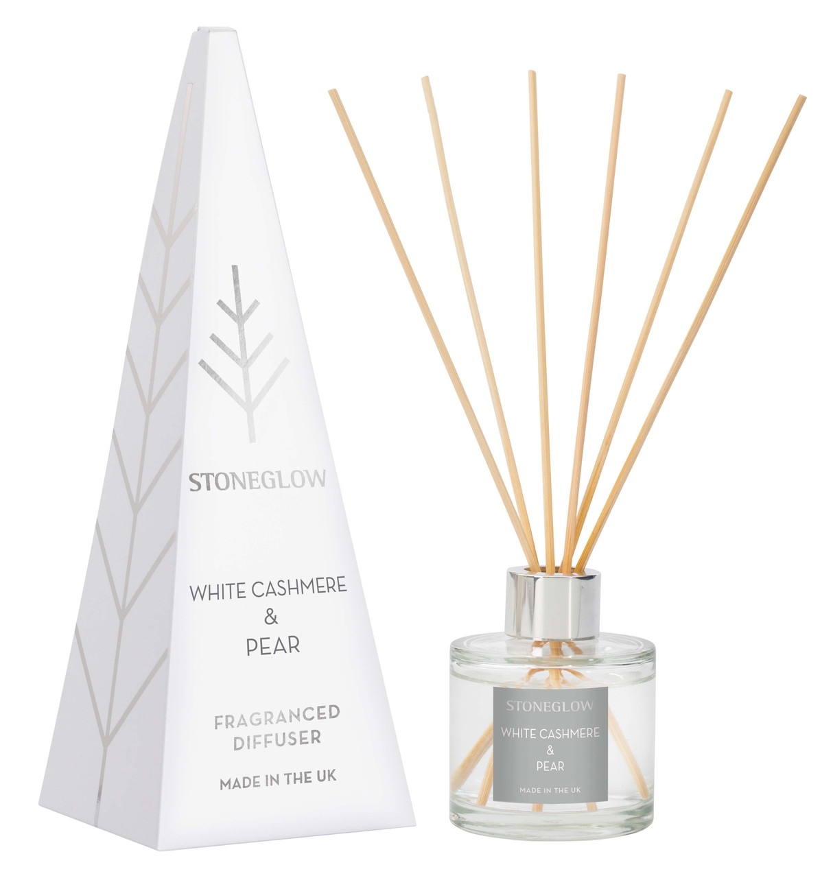 Diffuser White Cashmere & Pear 120 ml Stoneglow Seasonal Collection