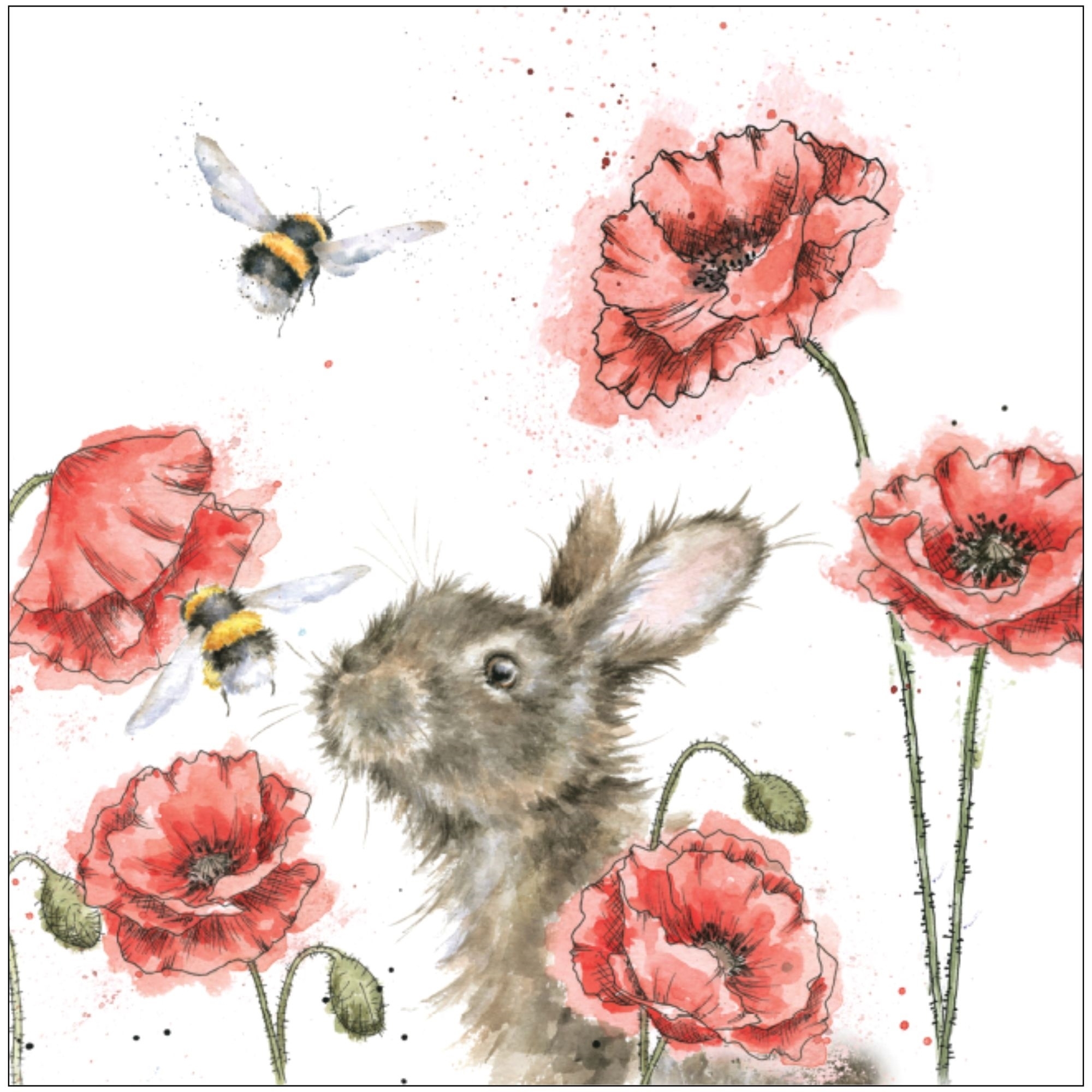 Hase Duftsachet Hannah Dale Edition LAROMA SUISSE 12x12cm