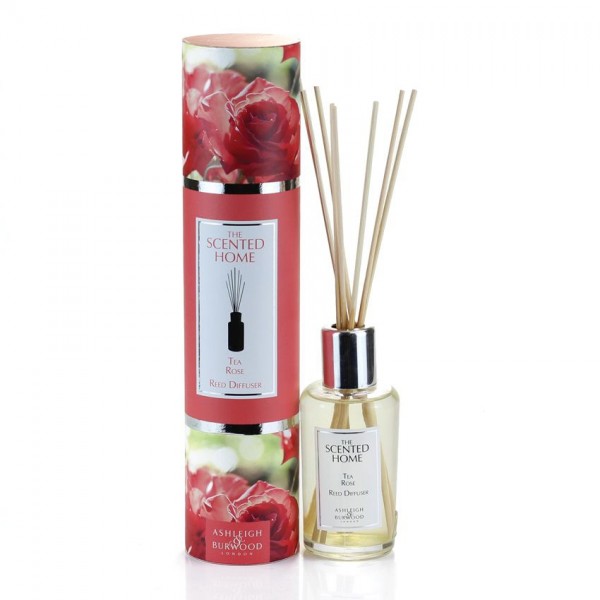 Tea Rose 150ml Reed Diffuser The Scented Home