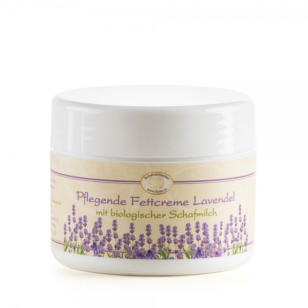Lavendel Fettcreme 125 ml mit Bio-Schafmilch