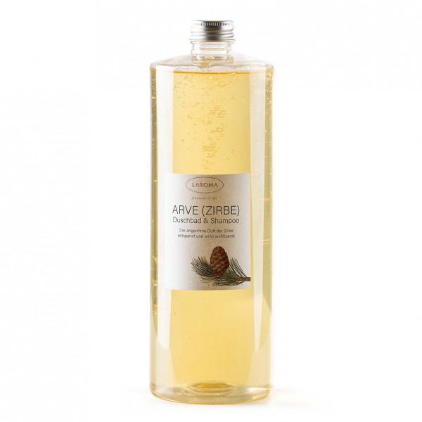 Arve Dusch Shampoo 1 Liter Transparente Flasche