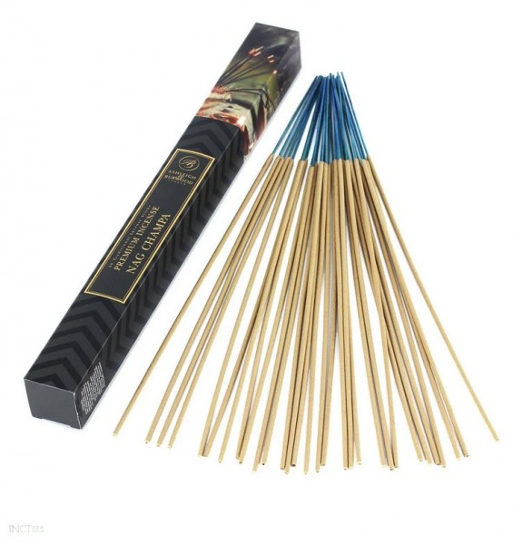 Räucherstäbchen Premium Nag Champa Ashleigh Burwood edle Sticks mit grosszügiger Länge von 340mm

