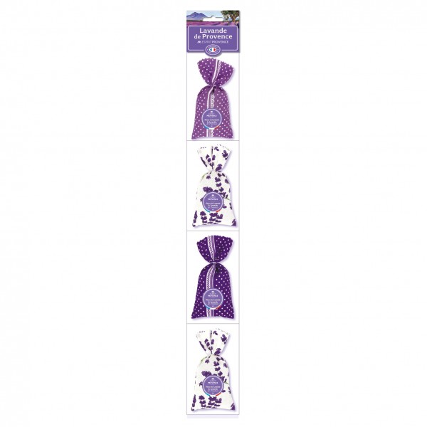 Lavendelblüten Duft-Säckchen 4er Set Esprit Provence